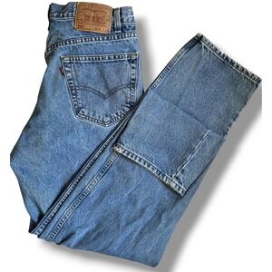Vtg Levis 550 Relaxed Fit Jeans Mens 34x34 Medium Blue Denim Y2K (33x34) Actual